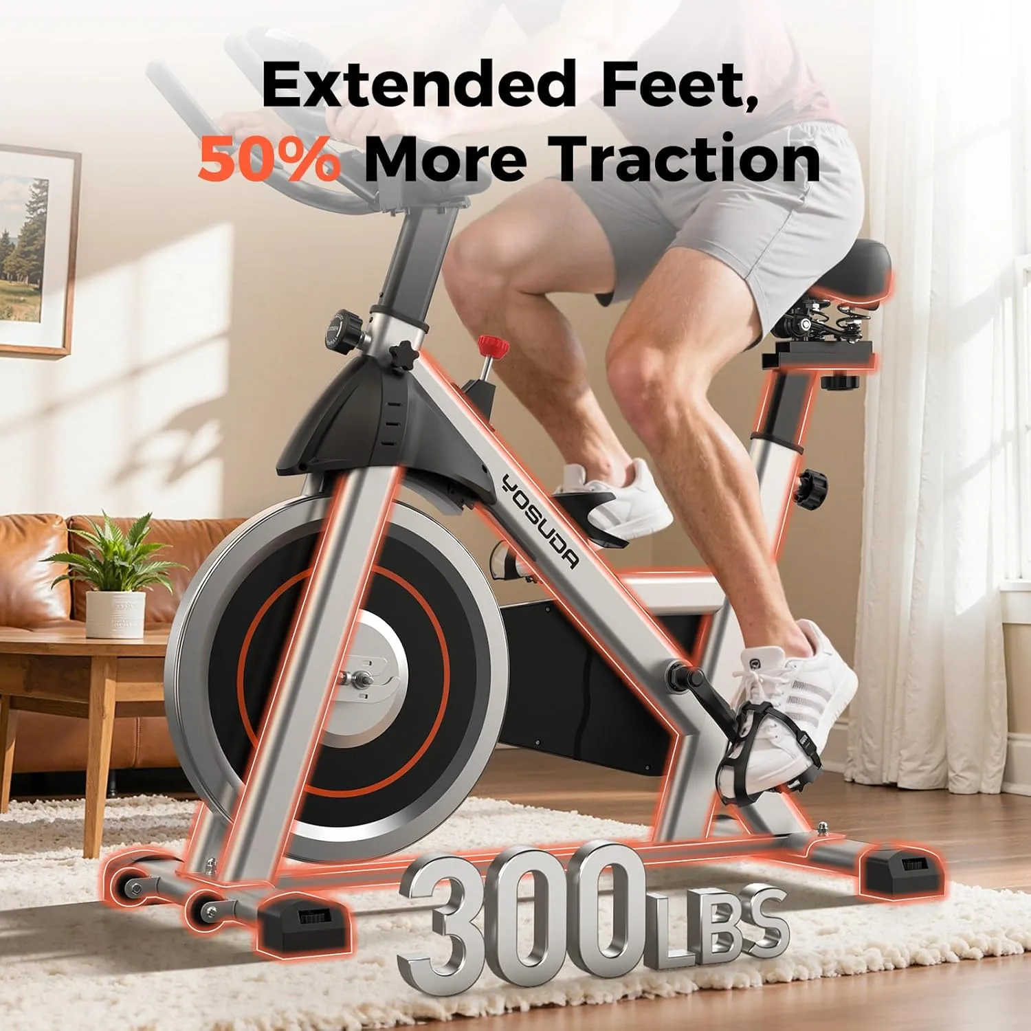 YOSUDA Exercise Bike - Image 4