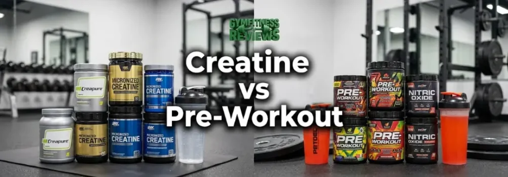 Creatine vs Pre-Workout (2026): Two Supplements, One Big Difference